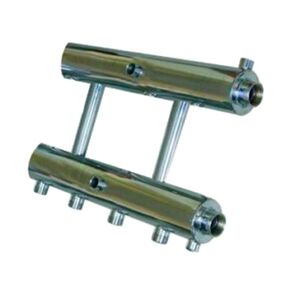 Колектор для опалення з нержавіючої сталі Valtec MK.VAR42.SS.060604