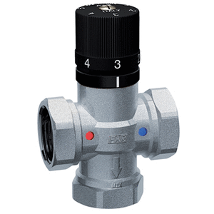 Клапан змішувальний термостатичний триходовий для води TERMO-FAR 3950