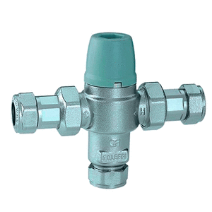 Триходовий термостатичний змішувальний клапан для води Caleffi 5213