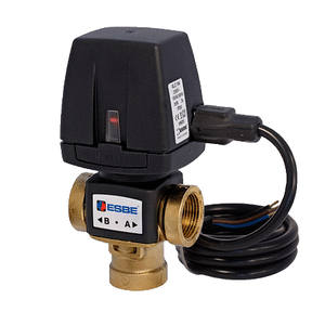 Триходовий змішувальний клапан з електроприводом для опалення ESBE VZD161