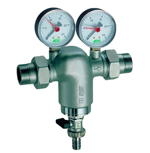 Самопромивний фільтр ЗР-ЗР із двома манометрами FAR FA 3937