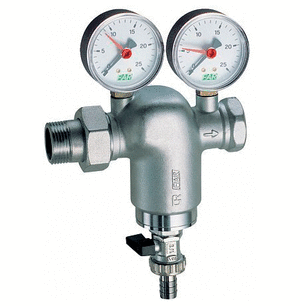 Самопромивний фільтр ЗР-ВР із двома манометрами FAR FA 3937