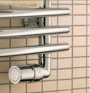 Термоголовка для радіатора у кольорі хром Danfoss RAX 6170