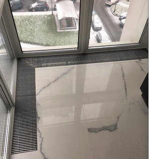 Алюмінієві решітки для конвектора Polvax Сатін