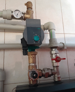 Триходовий змішувальний клапан для опалення Herz 1213711