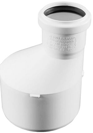 Каналізаційний фітинг редукційний перехідник Rehau Raupiano Plus